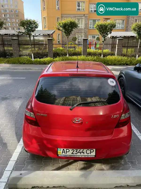 Hyundai i20 2010, фото з оголошення 2 з 5, VIN MALBB51CBBM223171