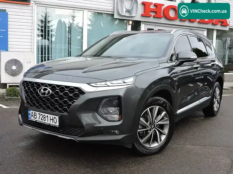 Hyundai Santa FE 2020, фото з оголошення 2 з 20, VIN KMHS381CDLU316848