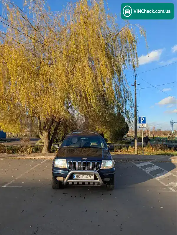 Jeep Grand Cherokee 2001, фото з оголошення 1 з 13, VIN 1J4GWC8NX1Y508875