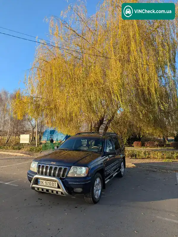 Jeep Grand Cherokee 2001, фото з оголошення 2 з 13, VIN 1J4GWC8NX1Y508875