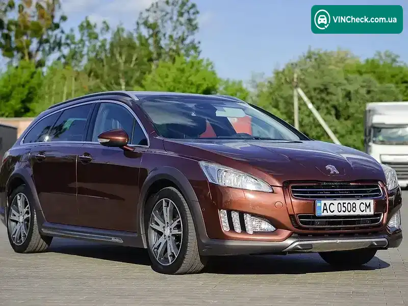 Peugeot 508 2012, фото з оголошення 2 з 21, VIN VF38URHC8CL040321