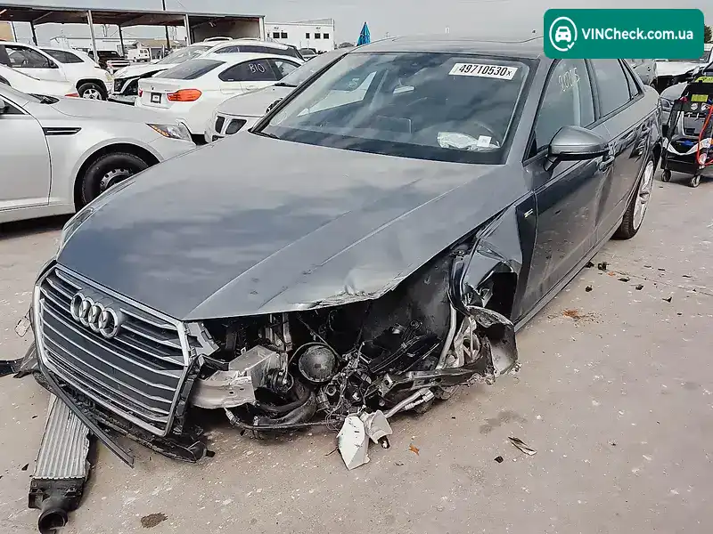 Audi A4 2017, фото з оголошення 2 з 20, VIN WAUKMAF4XHN057878