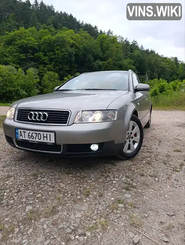 Audi A4 2002, фото з оголошення 1 з 12, VIN WAUZZZ8E02A196209