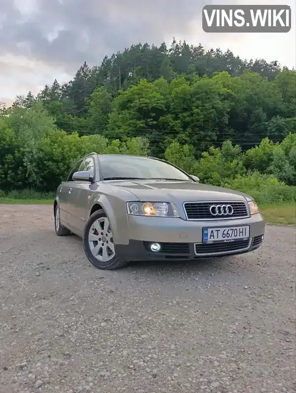 Audi A4 2002, фото з оголошення 2 з 12, VIN WAUZZZ8E02A196209