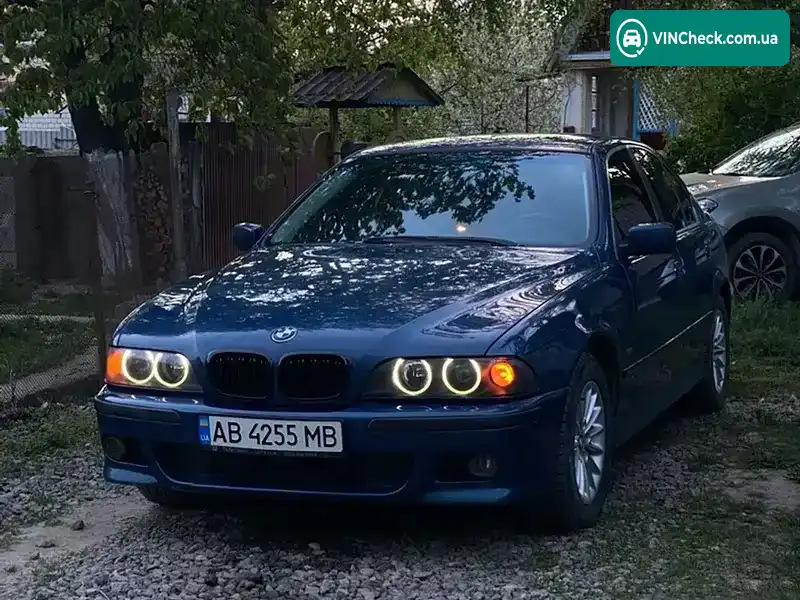 BMW 5 Series 2000, фото з оголошення 2 з 21, VIN WBADT22010GZ30639