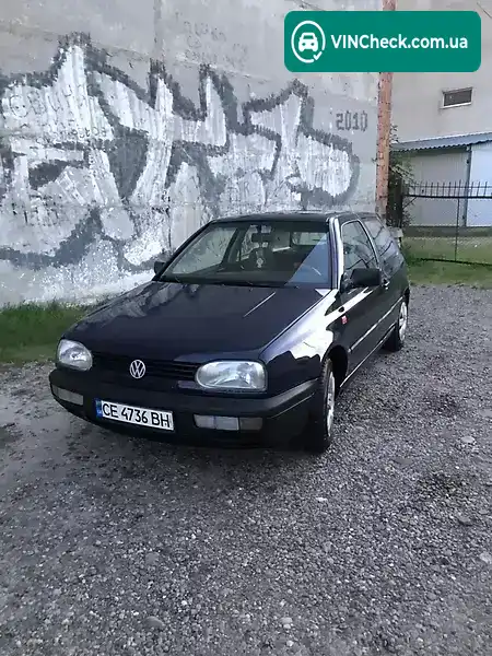 Volkswagen Golf 1994, фото з оголошення 1 з 14, VIN WVWZZZ1HZRB091217