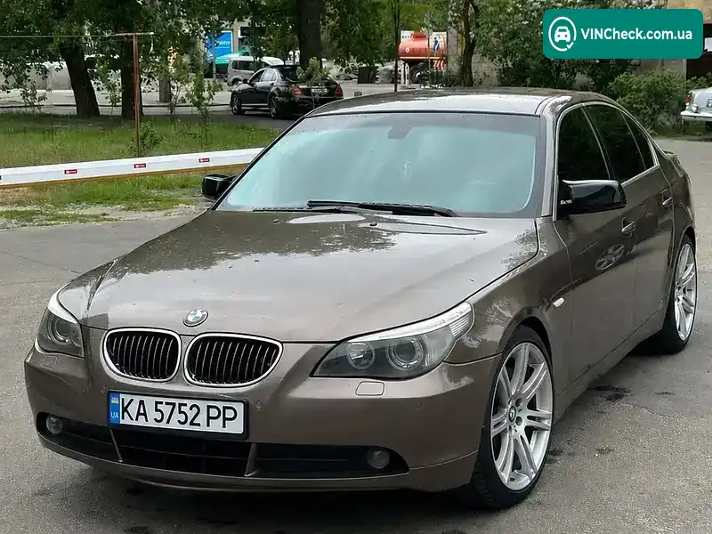 BMW 5 Series 2006, фото з оголошення 1 з 20, VIN WBANE31010B952417