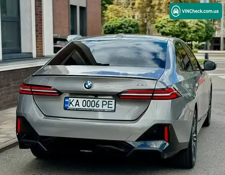 BMW 5 Series 2025, фото з оголошення 2 з 21, VIN WBA11FJ000CV59174
