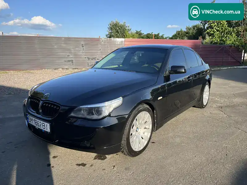 BMW 5 Series 2004, фото з оголошення 2 з 9, VIN WBANA71040B604582