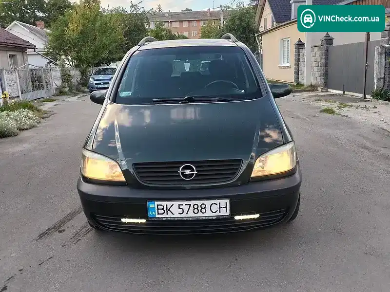 Opel Zafira 2001, фото з оголошення 1 з 20, VIN W0L0TGF7512103266