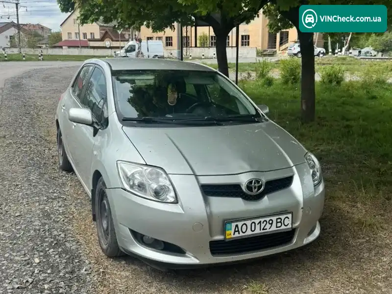 Toyota Auris 2008, фото з оголошення 2 з 11, VIN NMTKB56EX0R003227