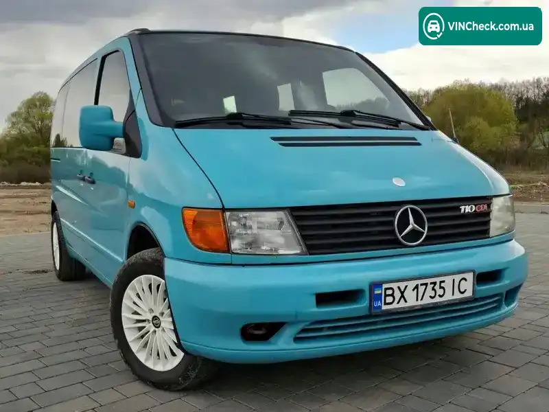 Mercedes-Benz Vito 2000, фото з оголошення 1 з 21, VIN VSA63809413308588