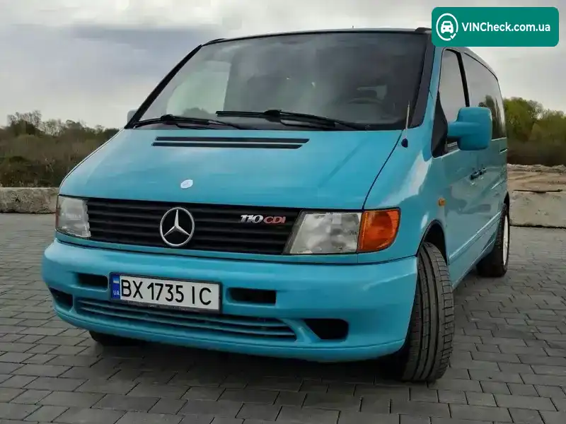 Mercedes-Benz Vito 2000, фото з оголошення 2 з 21, VIN VSA63809413308588