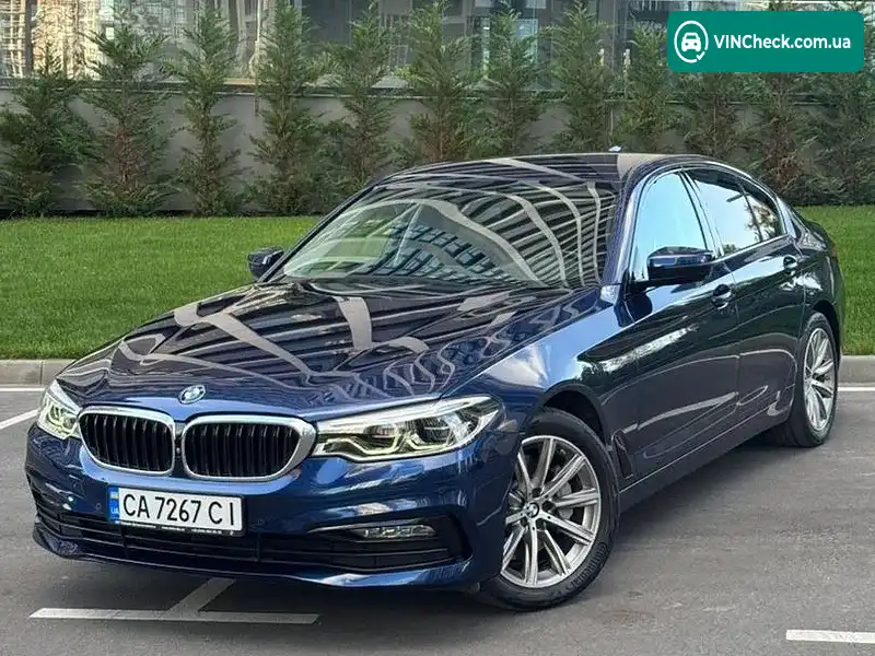 BMW 5 Series 2017, фото з оголошення 1 з 15, VIN WBAJD11040G884610