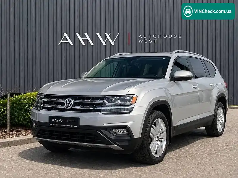 Volkswagen Atlas 2019, фото з оголошення 1 з 20, VIN 1V2WR2CA2KC570355