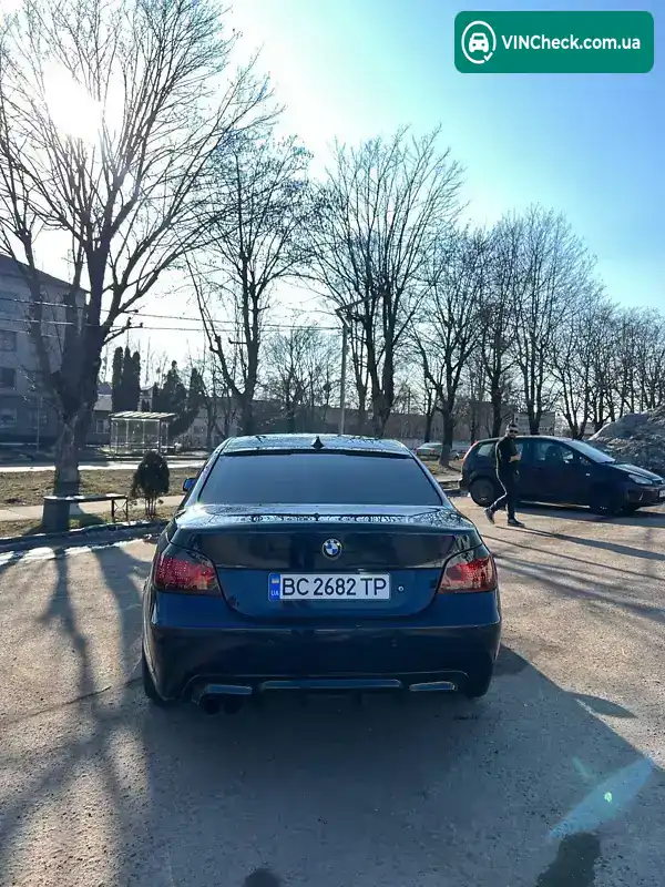 BMW 5 Series 2004, фото з оголошення 2 з 17, VIN WBANC71090B639340