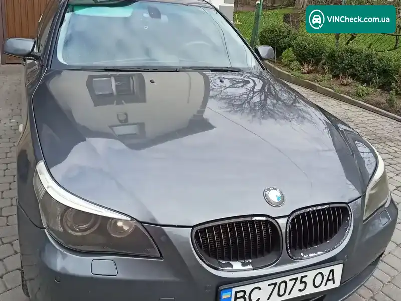 BMW 5 Series 2005, фото з оголошення 2 з 12, VIN WBANC710X0B666384