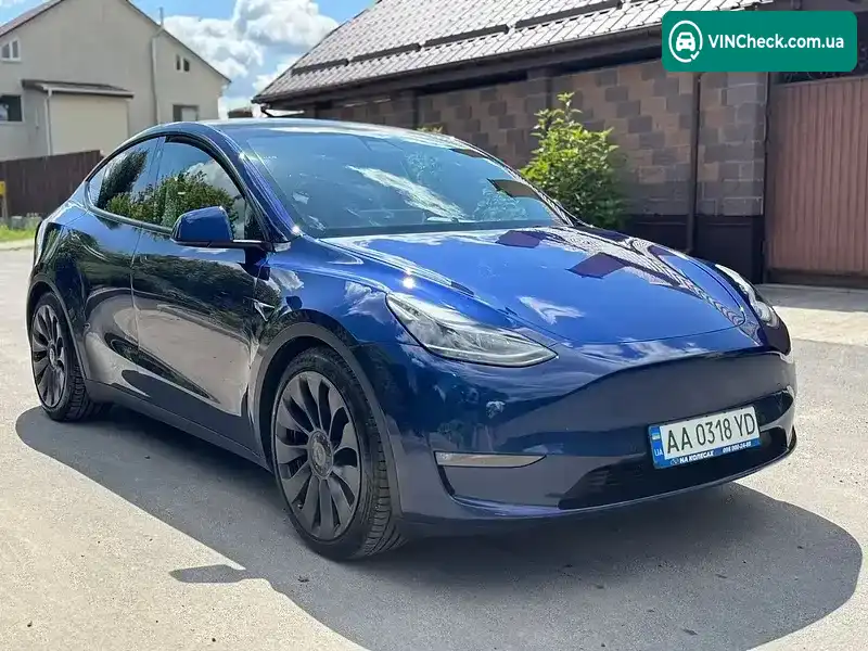 Tesla Model Y 2021, фото з оголошення 2 з 19, VIN 7SAYGDEF2NF345786
