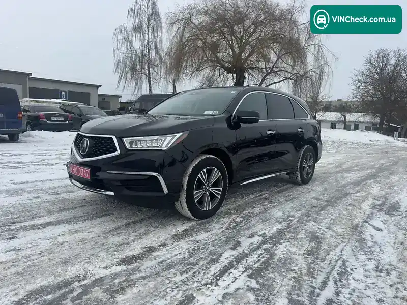 Acura MDX 2017, фото з оголошення 1 з 20, VIN 5FRYD4H39HB030574
