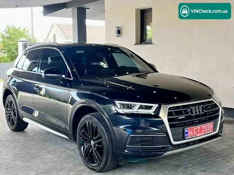Audi Q5 2018, фото з оголошення 1 з 19, VIN WA1BNAFY7J2173589