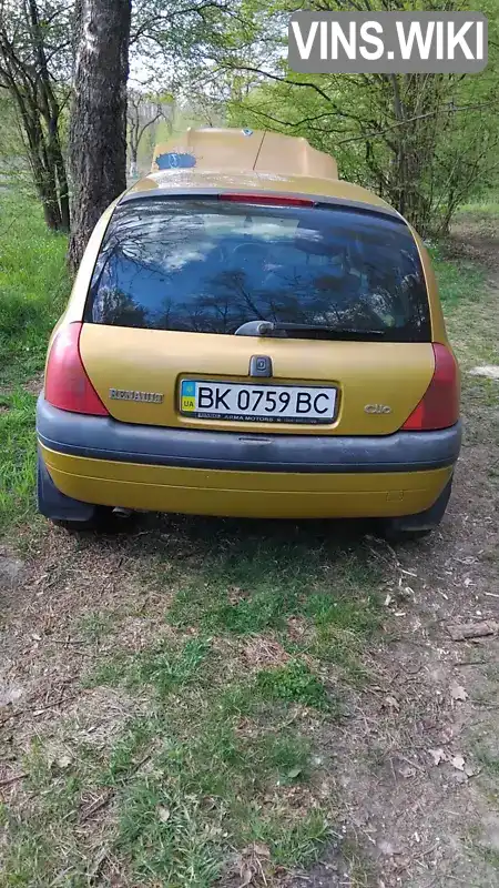 Renault Clio 1999, фото з оголошення 1 з 14, VIN VF1BB0F0F18955078