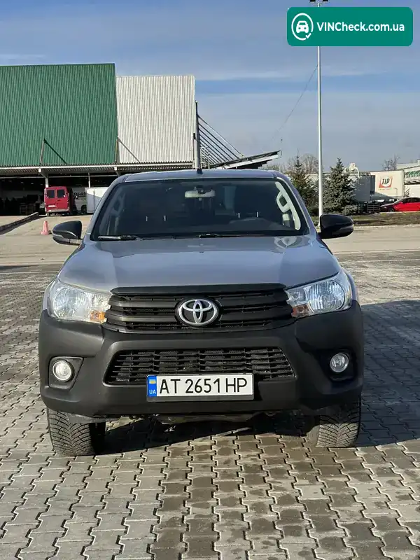 Toyota Hilux 2017, фото з оголошення 1 з 10, VIN MR0KB3CD900901727
