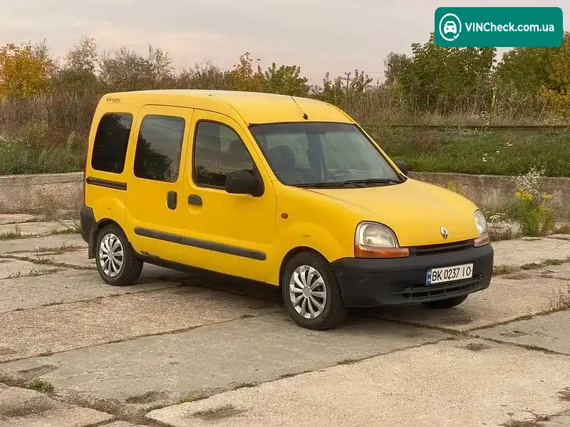 Renault Kangoo 1999, фото з оголошення 1 з 20, VIN VF1FC0DAF21311172