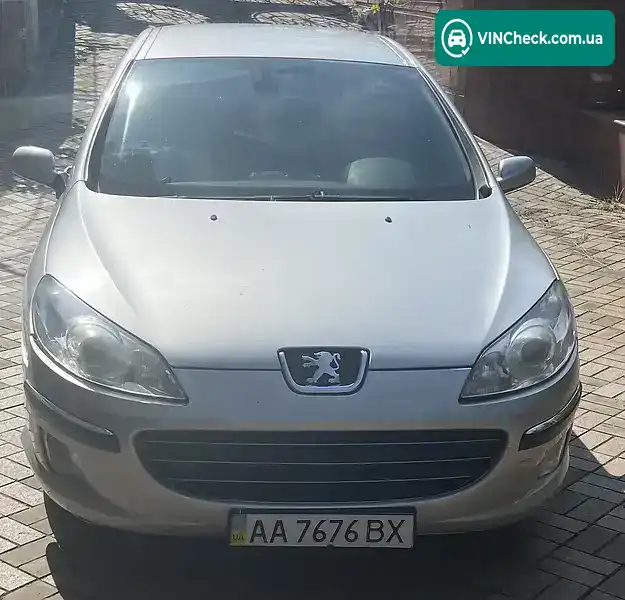 Peugeot 407 2006, фото з оголошення, VIN VF36DRFJF21508509