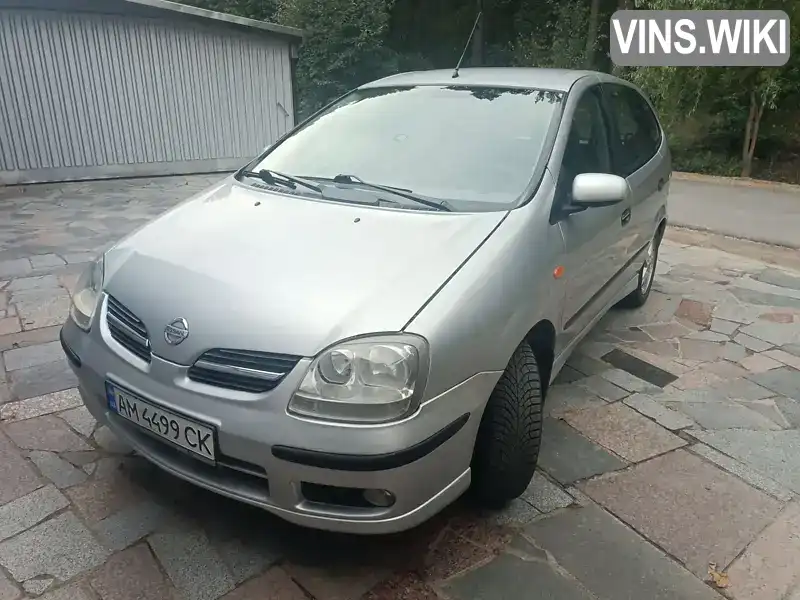 Nissan Almera Tino 2004, фото з оголошення 1 з 6, VIN VSKTBAV10U0168678