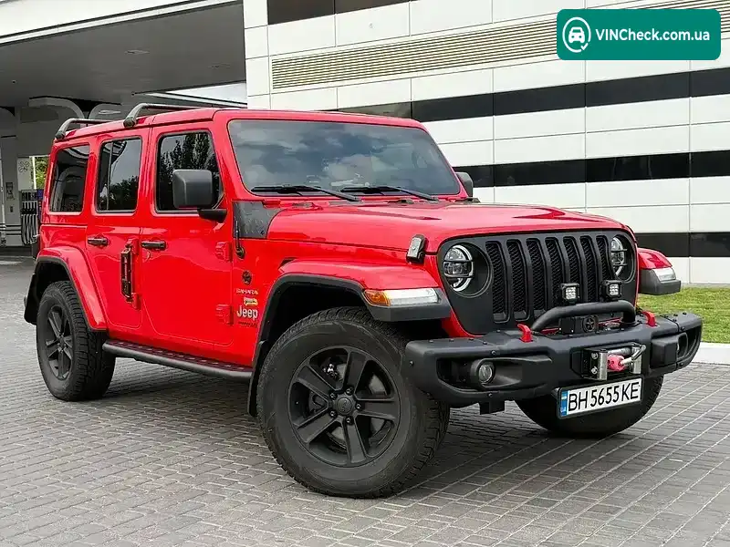 Jeep Wrangler 2018, фото з оголошення 1 з 20, VIN 1C4HJXEN7JW201583