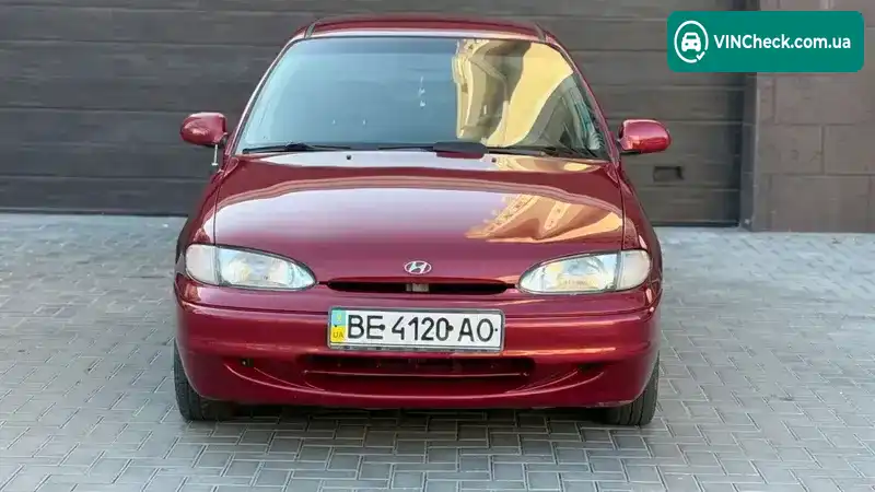 Hyundai Accent 1996, фото з оголошення 2 з 20, VIN KMHVF31LPSU128587
