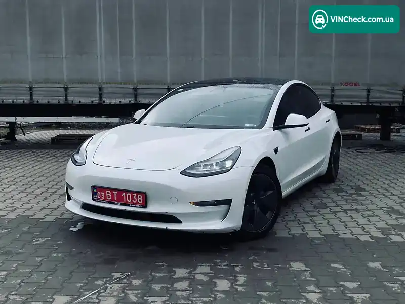 Tesla Model 3 2021, фото з оголошення 1 з 20, VIN 5YJ3E1EB8MF046231