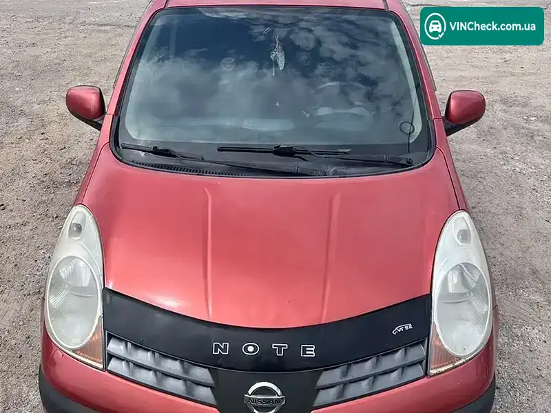 Nissan Note 2006, фото з оголошення 2 з 12, VIN SJNFCAE11U1094585