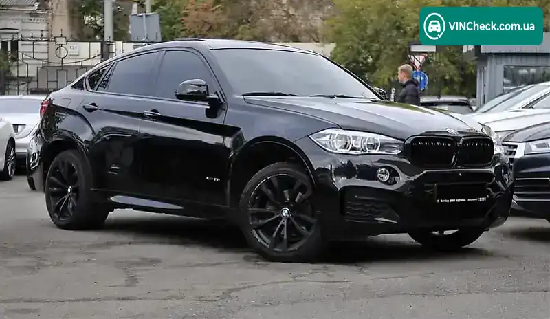 BMW X6 2016, фото з оголошення 1 з 21, VIN 5UXKU2C51H0N85469