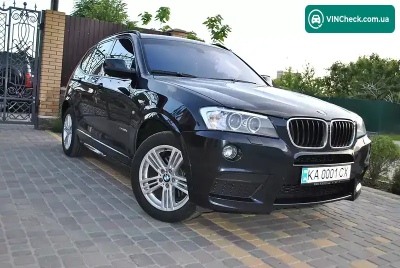 BMW X3 2014, фото з оголошення 1 з 20, VIN WBAWY310700F31585