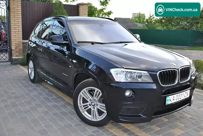 BMW X3 2014, фото з оголошення 2 з 20, VIN WBAWY310700F31585