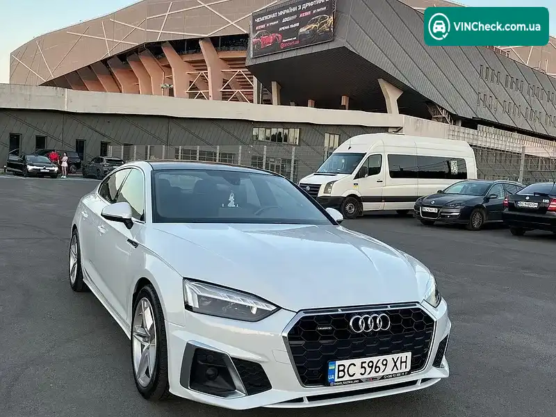 Audi A5 2021, фото з оголошення 1 з 20, VIN WAUFACF50MA045156