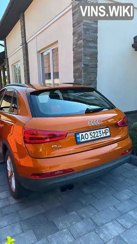 Audi Q3 2012, фото з оголошення 2 з 9, VIN WAUZZZ8U4CR032746