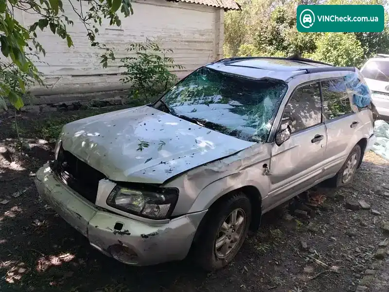 Subaru Forester 2003, фото з оголошення 1 з 6, VIN JF1SG5LR54G029295