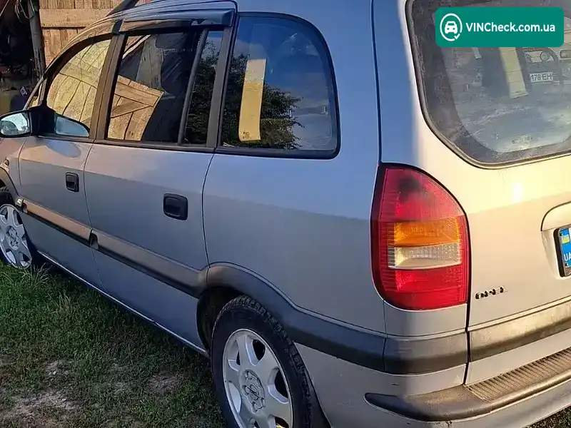 Opel Zafira 2001, фото з оголошення 2 з 5, VIN W0L0TGF7512220966