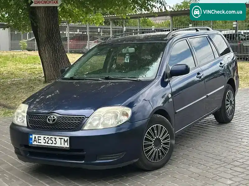 Toyota Corolla 2001, фото з оголошення 1 з 9, VIN JTDEX28E703000105