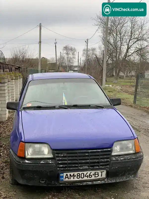 Opel Kadett 1987, фото з оголошення 1 з 9, VIN W0L000049H5193118