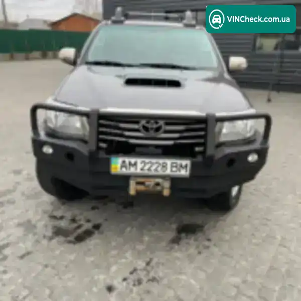 Toyota Hilux 2013, фото з оголошення 1 з 6, VIN MR0FR29G301029063