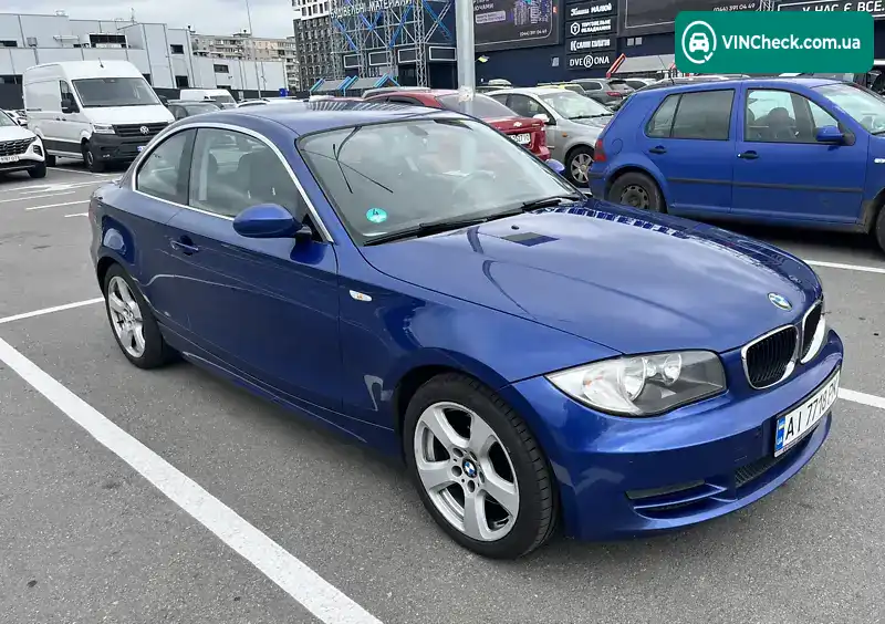BMW 1 Series 2009, фото з оголошення 2 з 20, VIN WBAUR51030VJ70372
