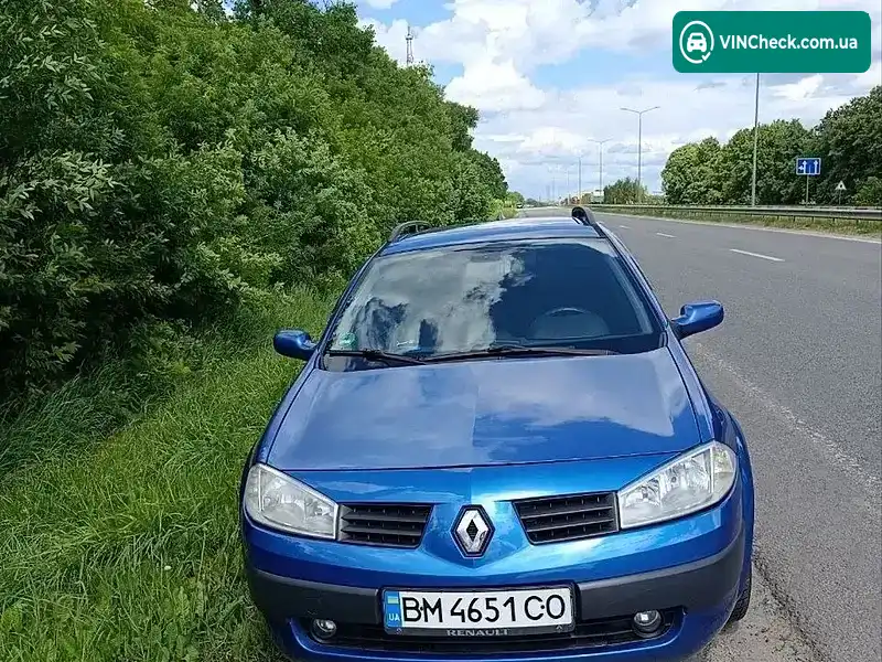 Renault Megane 2005, фото з оголошення 1 з 9, VIN VF1KM0J0H33830177