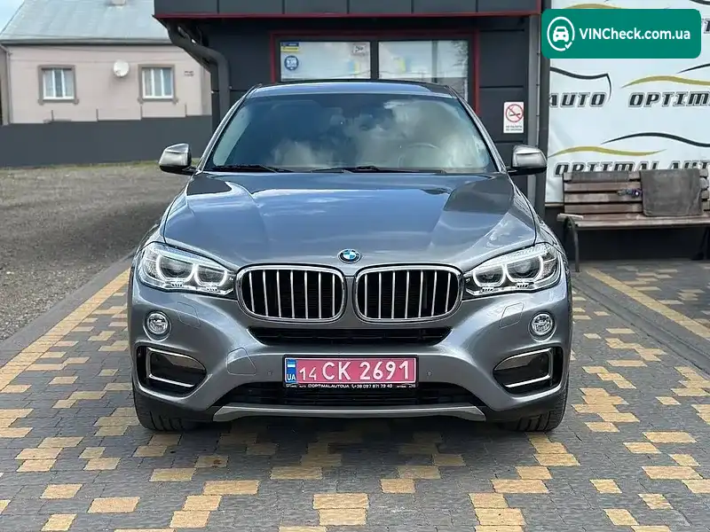 BMW X6 2016, фото з оголошення 1 з 20, VIN 5UXKU0C50G0F93195