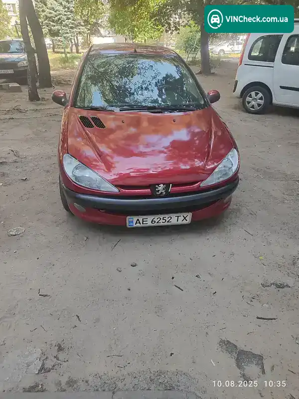 Peugeot 206 2005, фото з оголошення 2 з 3, VIN VF32AN6AN43900038