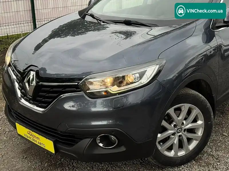 Renault Kadjar 2016, фото з оголошення 2 з 20, VIN VF1RFE00156692419
