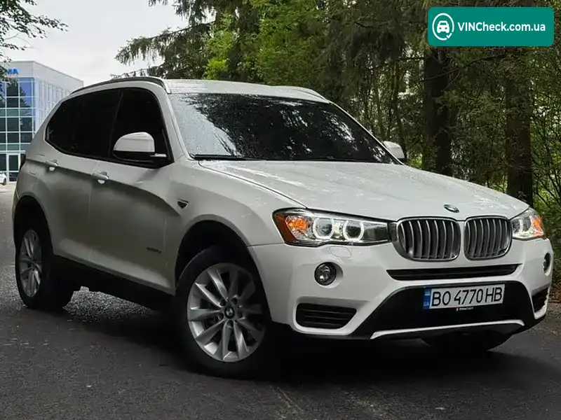 BMW X3 2014, фото з оголошення 1 з 11, VIN 5UXWY3C56F0E96928