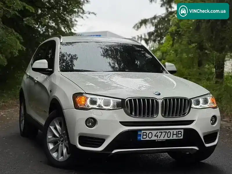 BMW X3 2014, фото з оголошення 2 з 11, VIN 5UXWY3C56F0E96928